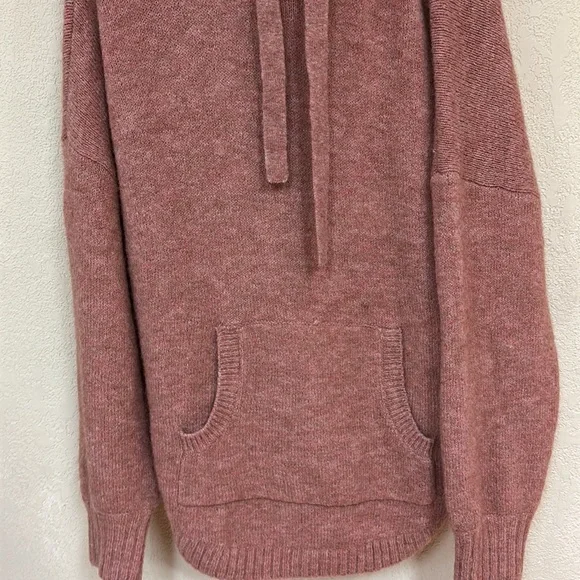 Madewell Wilmington dusty rose Hoodie Sweater size large - Picture 4 of 7